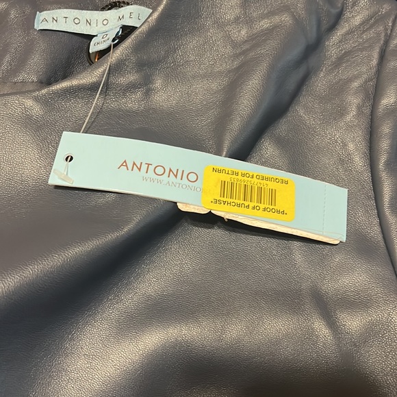 New Antonio Melani Leather Dress - Picture 7 of 7